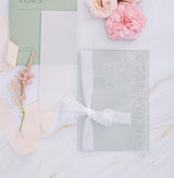 SFUMATO GESSO - Natural silk ribbon