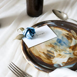 SINFONIA BRONZO - Natural silk ribbon