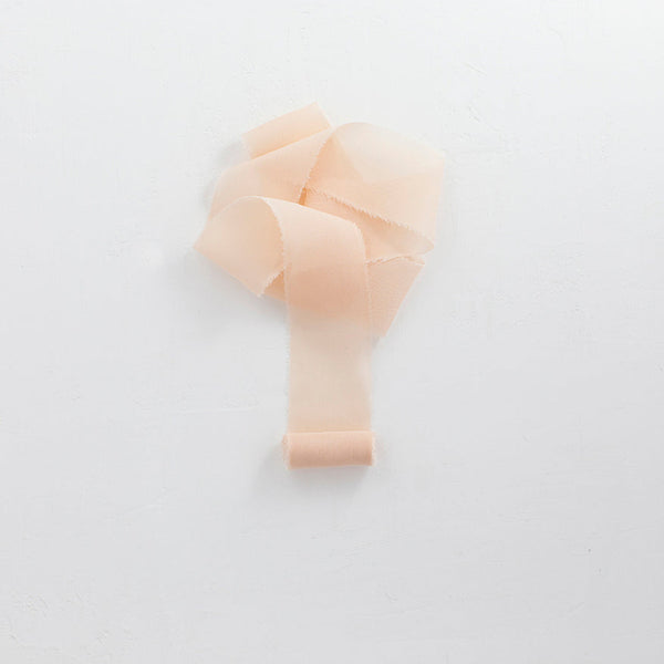 Fragments of Ribbons - Sfumato Peach