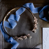 SFUMATO FIORDALISO - Natural silk ribbon