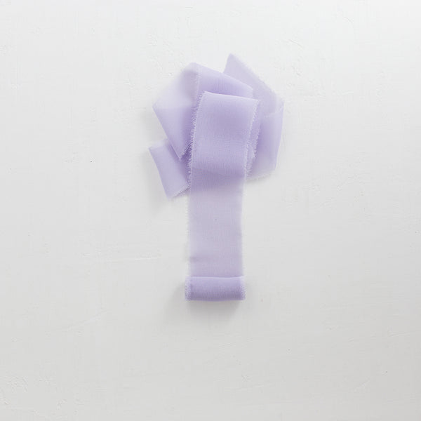 SFUMATO WISTERIA - Natural silk ribbon