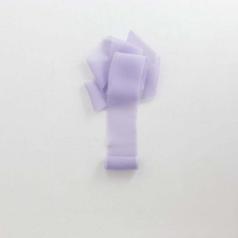 SFUMATO WISTERIA - Natural silk ribbon