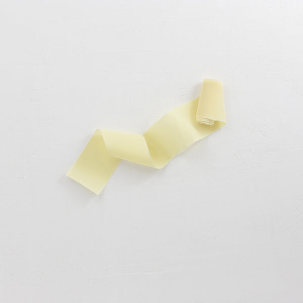 SINFONIA CREMA - Natural silk ribbon