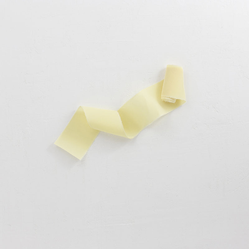 SINFONIA CREMA - Natural silk ribbon