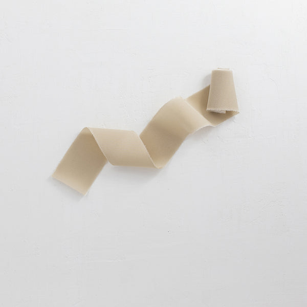 SINFONIA SABBIA - Natural silk ribbon