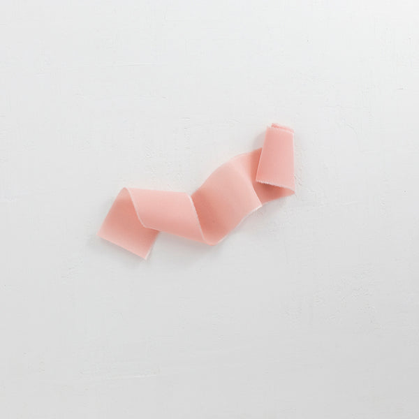 SINFONIA BLUSH - Natural silk ribbon