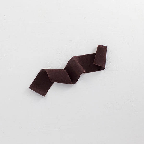 SINFONIA CIOCCOLATO - Natural silk ribbon