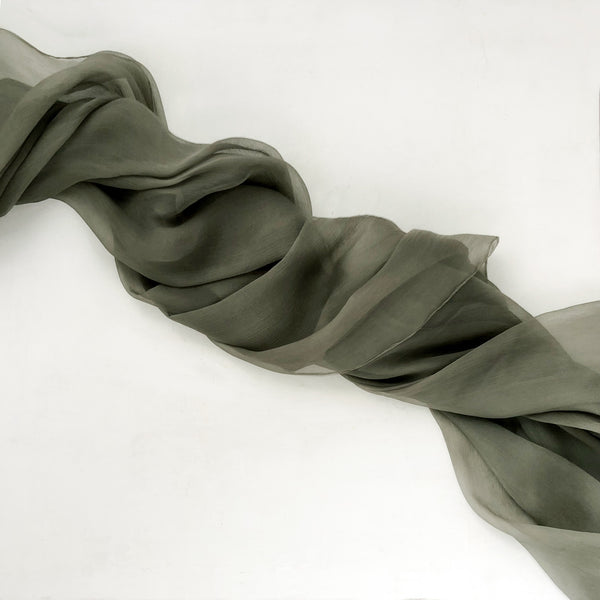 ZEFIRO SOTTOBOSCO - Natural silk runner